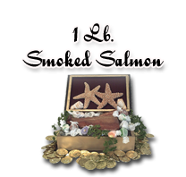 Fresh smoked salmon