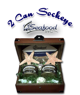 Sockeye Salmon - Seafood Gift Basket