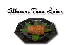 fresh albacore tuna loins