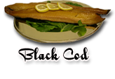 Fresh smoked black cod