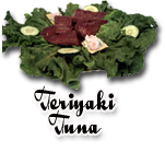 Fresh smoked teriyaki tuna